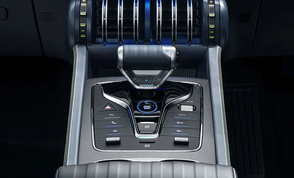 BYD Atto 3 center console and controls 2026