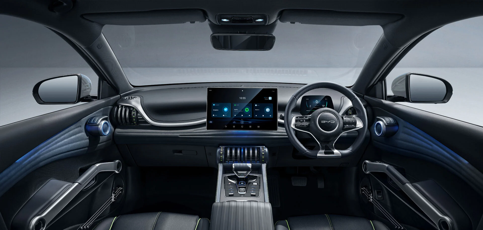 BYD Atto 3 interior and dashboard 2026